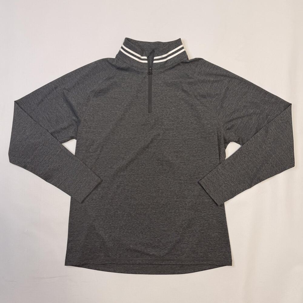 G/FORE Pullover Mens Large Gray 1/4 Zip Long Sleeve Golf Lightweight Performance